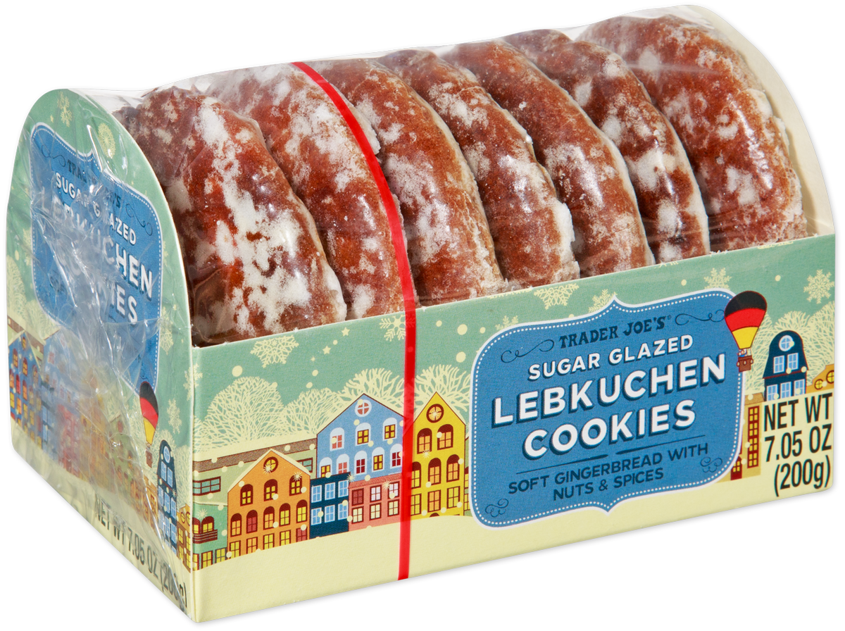 Sugar Glazed Lebkuchen Cookies