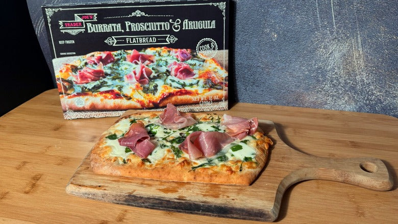 Trader Joe's | Prosciutto Arugula Burrata Flatbread