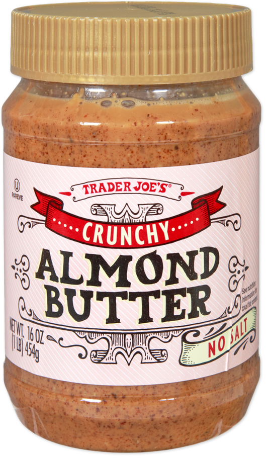 Almond Butter Crunchy No Salt