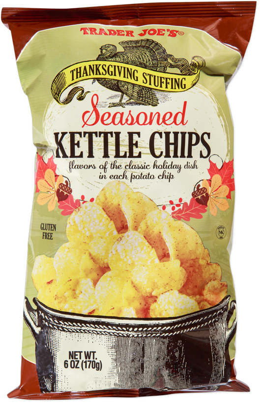 Thanksgiving Stuffing Seasoned Kettle Chips