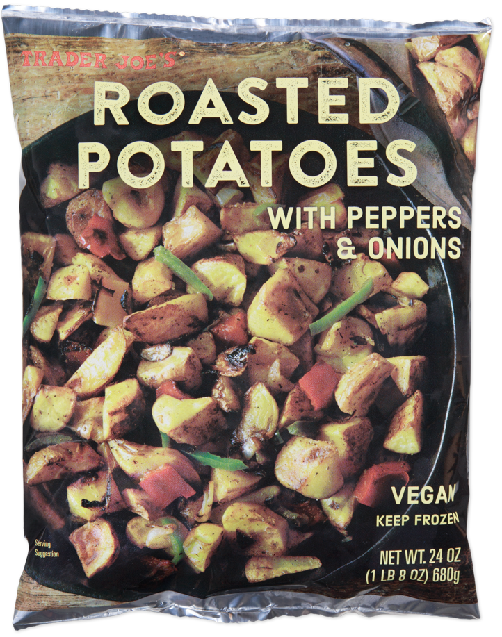 Roasted Potatoes with Peppers & Onions
