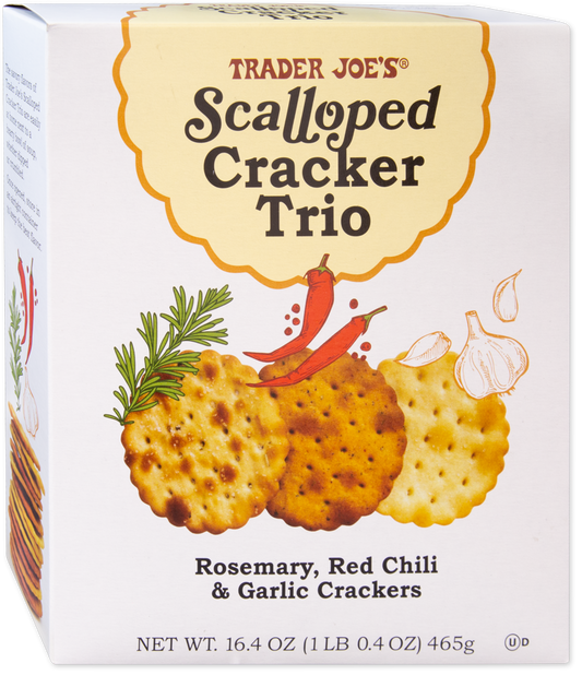 Scalloped Cracker Trio