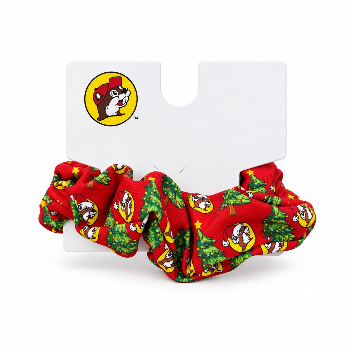 Buc-ee's | Christmas Scrunchie - Red