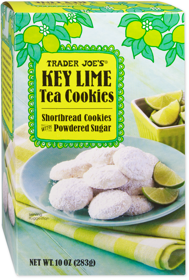 Key Lime Tea Cookies