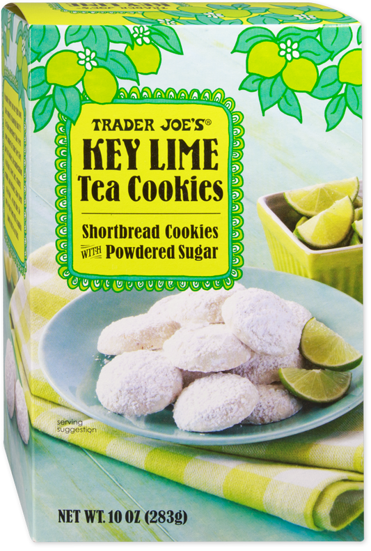 Key Lime Tea Cookies