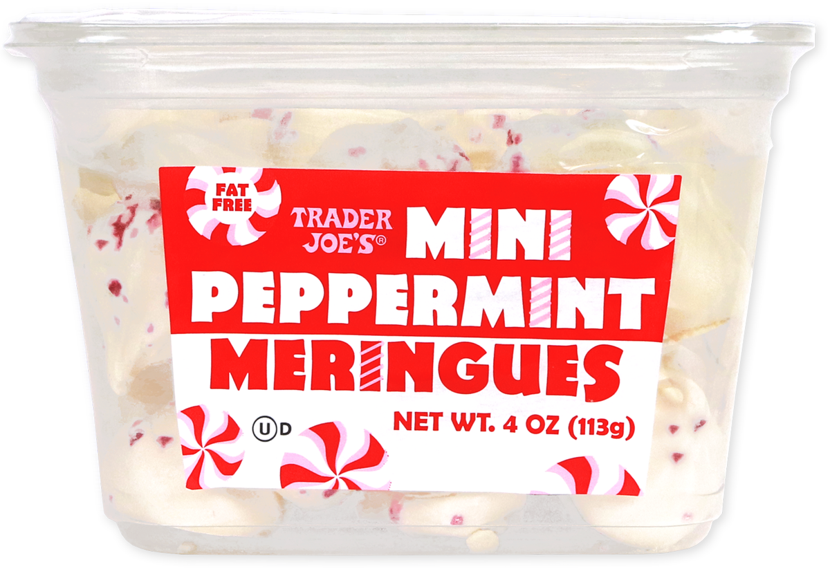 Mini Peppermint Meringues