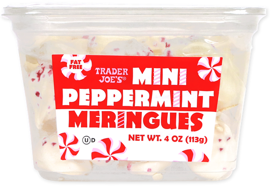 Mini Peppermint Meringues