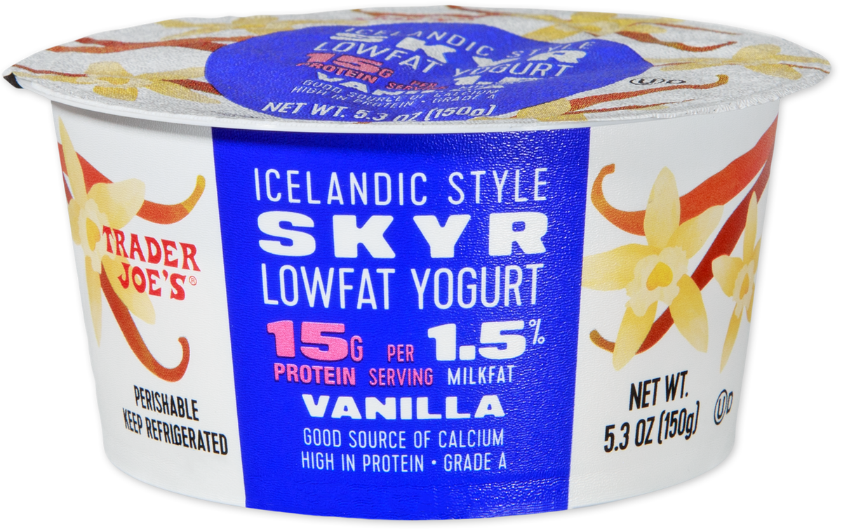 Icelandic Style Skyr Lowfat Vanilla Yogurt