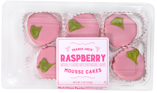 Raspberry Mousse Cakes