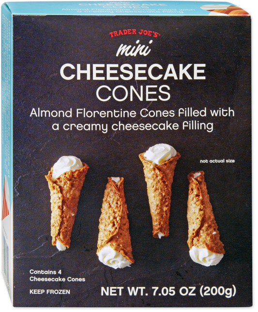 Mini Cheesecake Cones