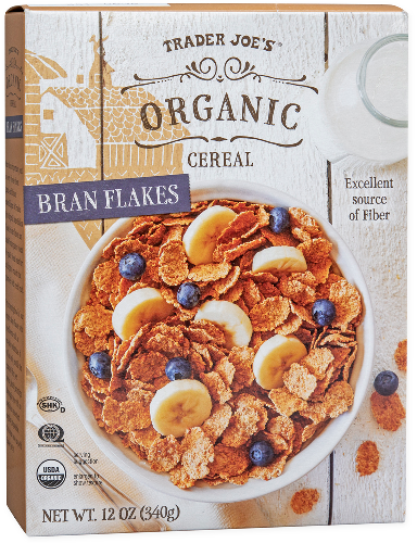 Organic Bran Flakes Cereal
