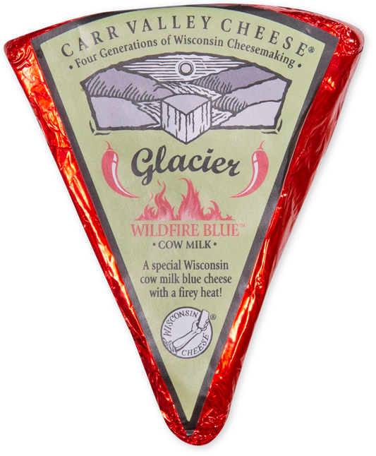 Carr Valley Cheese Glacier Wildfire Blue
