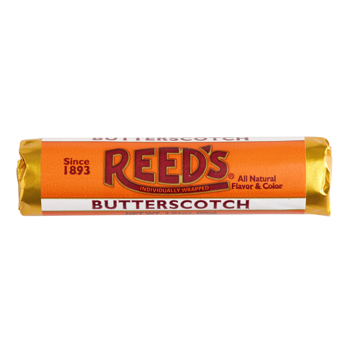 Reed's Butterscotch Hard Candy Rolls