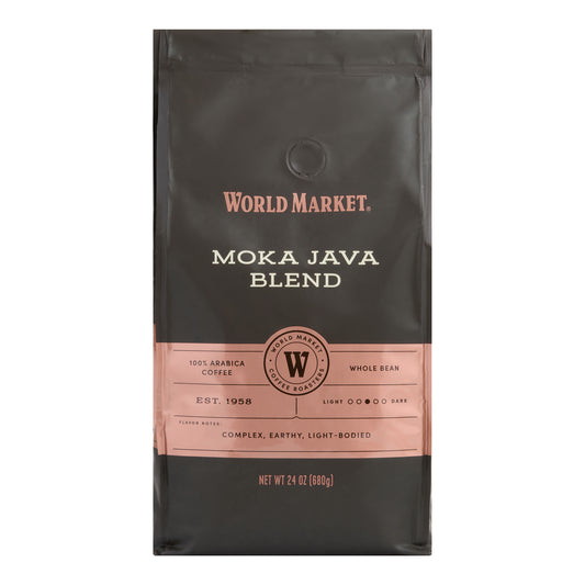 World Market® Moka Java Blend Whole Bean Coffee 24 Oz.
