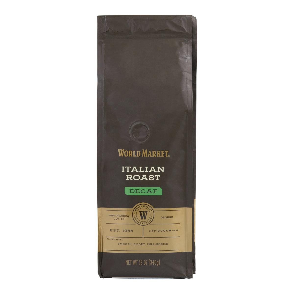 World Market® Decaf Italian Roast Ground Coffee 12 Oz.