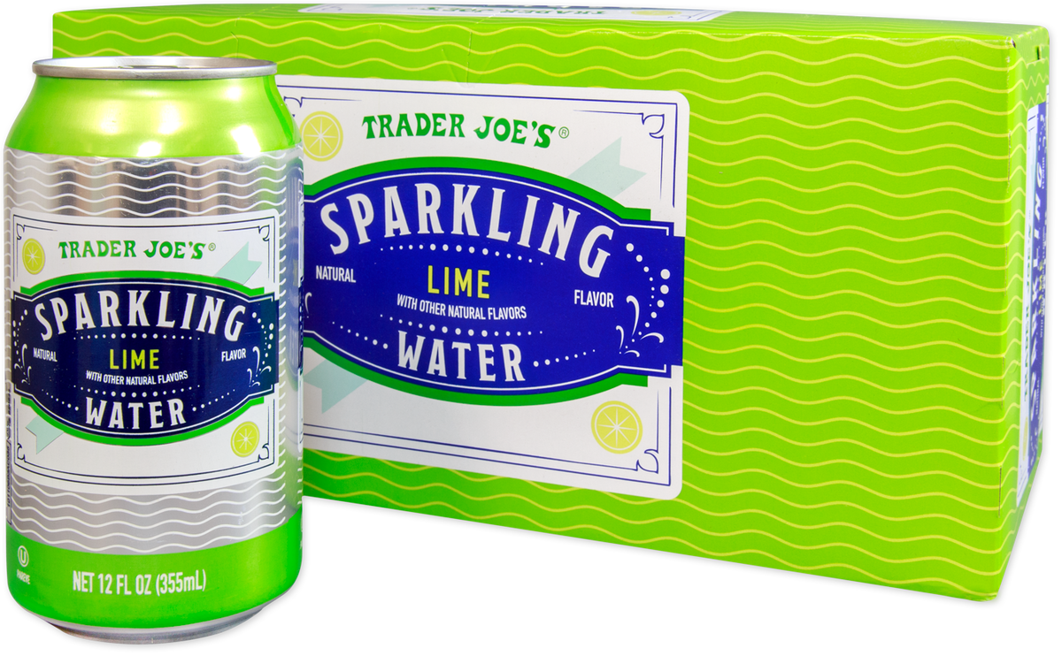 Lime Flavored Sparkling Water