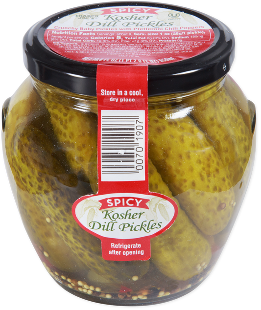 Spicy Kosher Dill Pickles