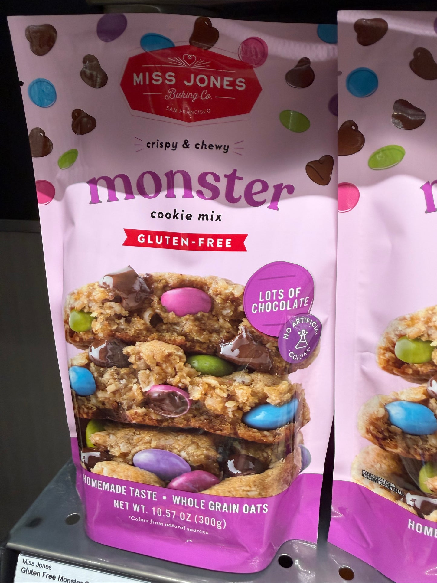 MISS JONES Baking Ca.

SAN FRANCISCO

crispy & chewy

monster

cookie mix