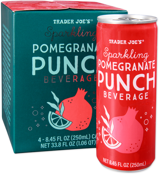 Sparkling Pomegranate Punch Beverage