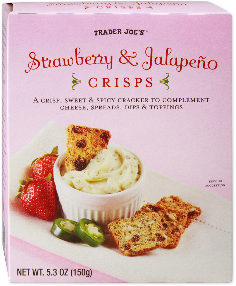 Strawberry & Jalapeño Crisps