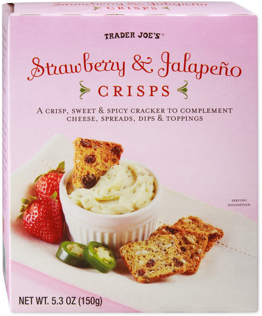 Strawberry & Jalapeño Crisps