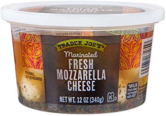 Marinated Fresh 
Mozzarella Cheese