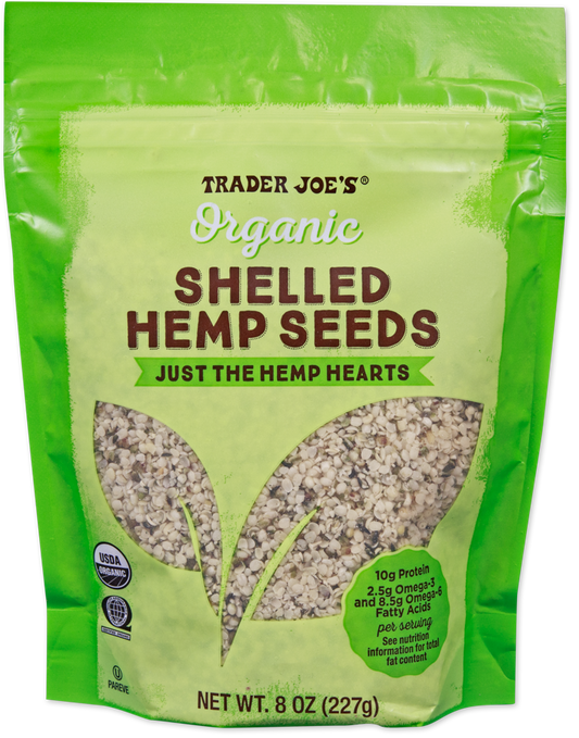 Organic Shelled Hemp Seeds