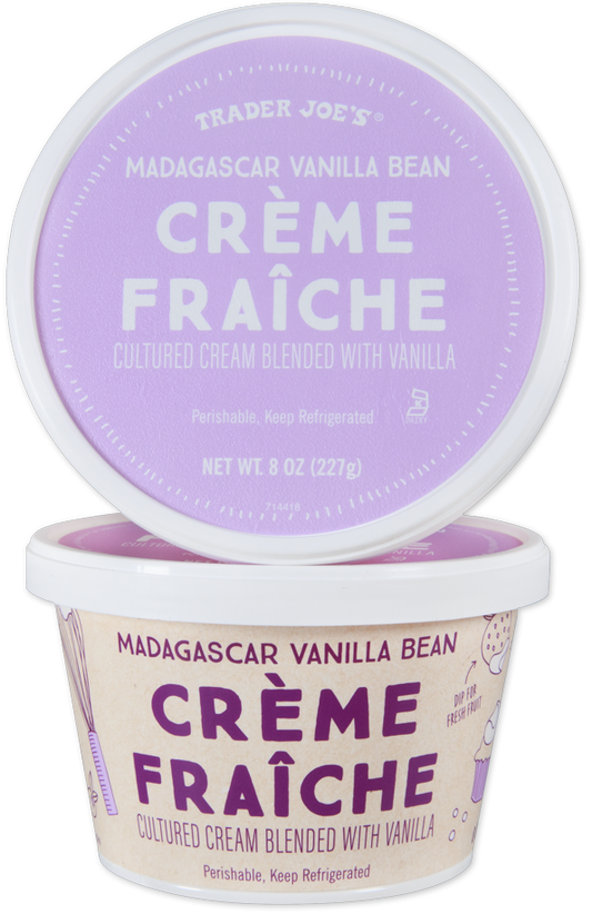 Madagascar Vanilla Bean Crème Fraîche