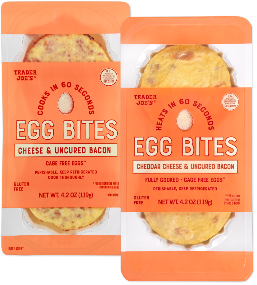 Cheddar Cheese & Uncured Bacon Egg Bites