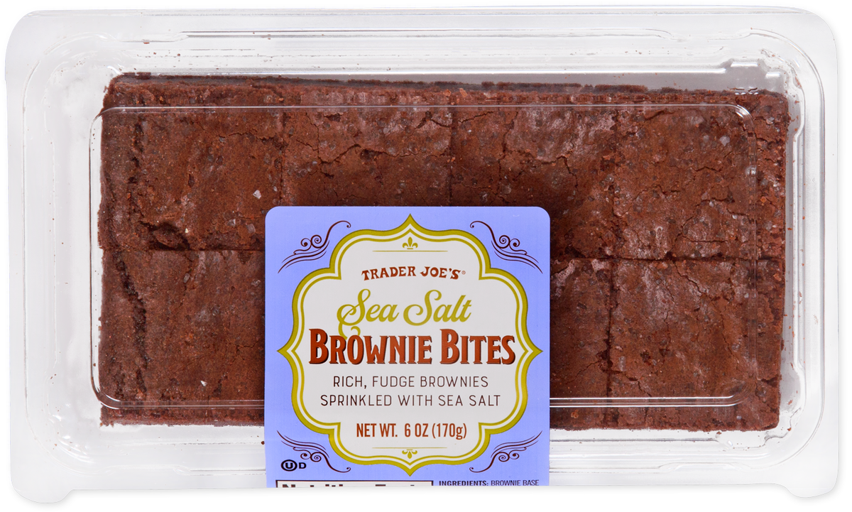Sea Salt Brownie Bites