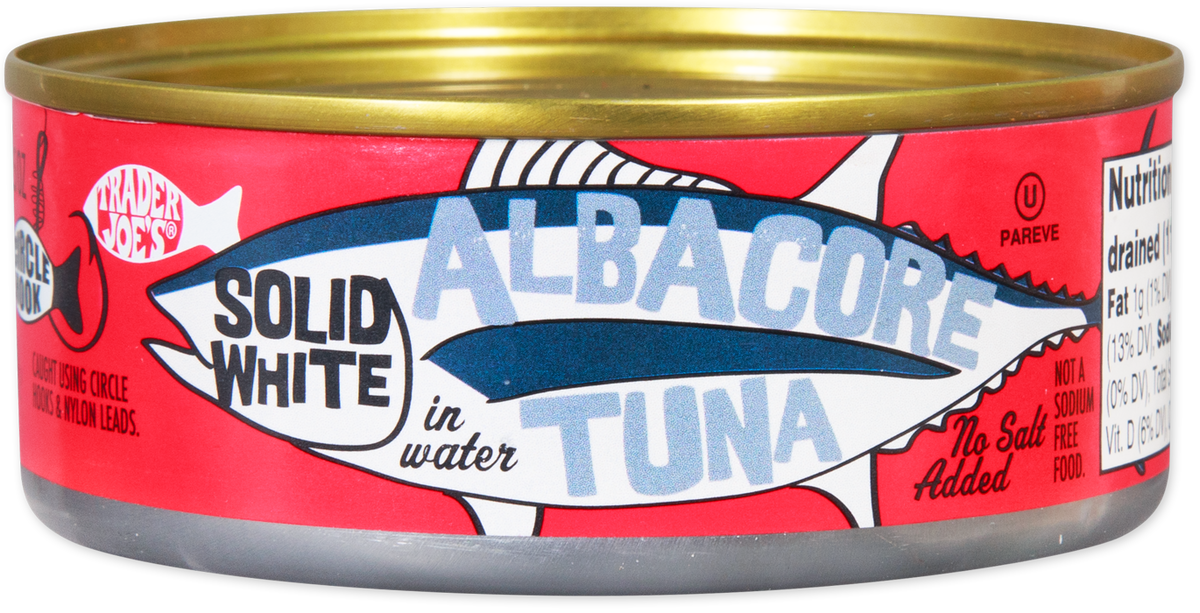 Solid White Albacore Tuna in Water No Salt Added