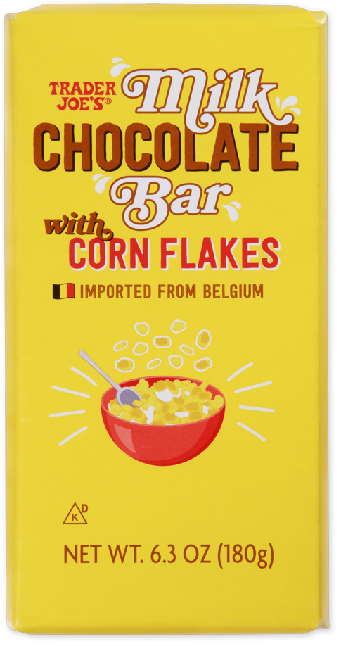 Milk Chocolate Bar with Corn Flakes