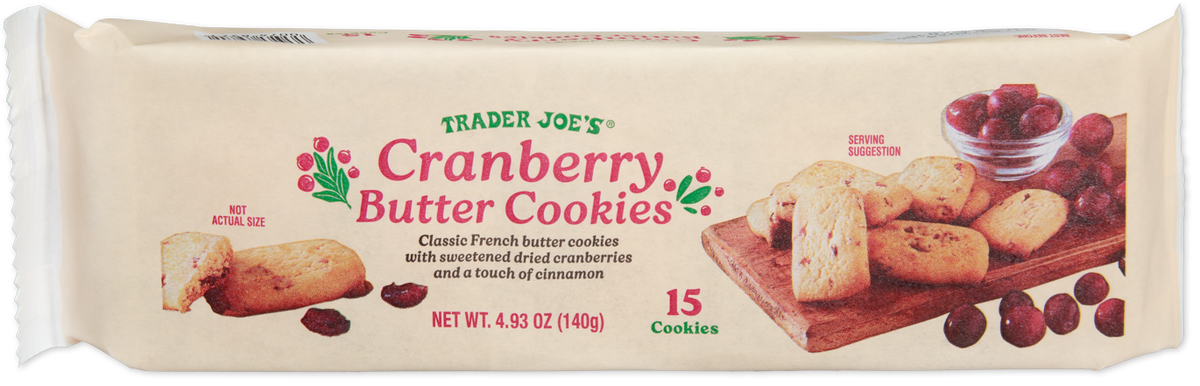 Cranberry Butter Cookies