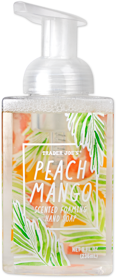 Peach Mango Scented Foaming Hand Soap