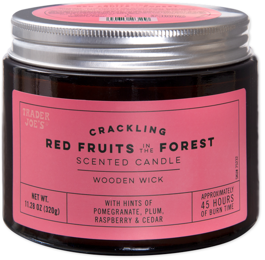 Crackling Red Fruits in the Forest Scented Candle