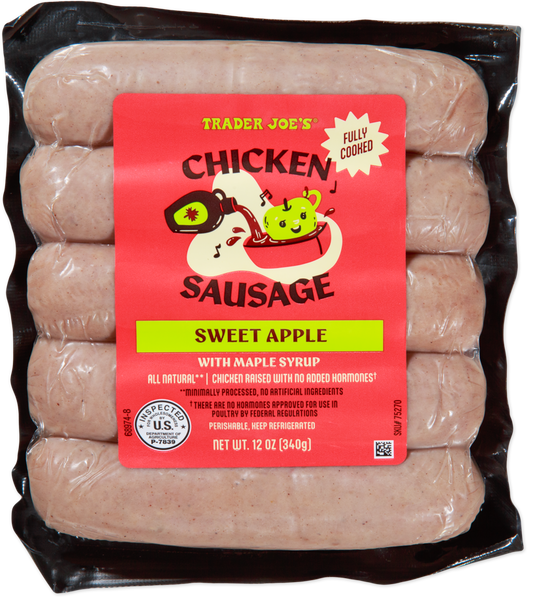 Sweet Apple Chicken Sausage