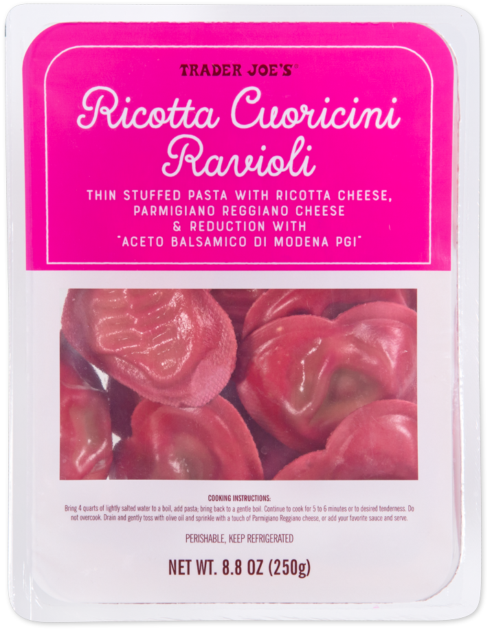 Ricotta Cuoricini Ravioli