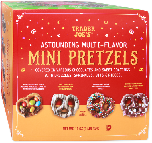 Astouding Multi-flavor Mini Pretzels