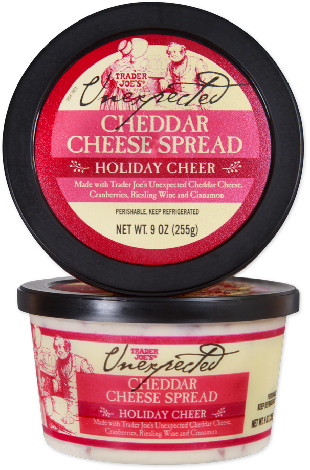 Holiday Cheer Unexpected Cheddar Cheese Spread