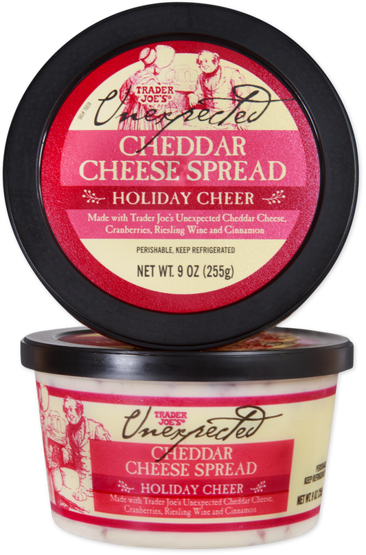 Holiday Cheer Unexpected Cheddar Cheese Spread