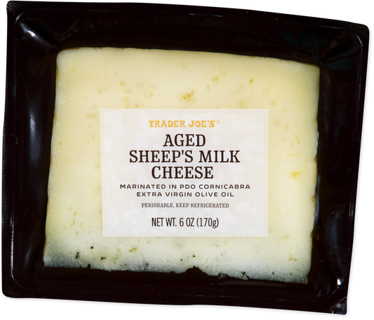 Aged Sheep's Milk Cheese Marinated in EVOO
