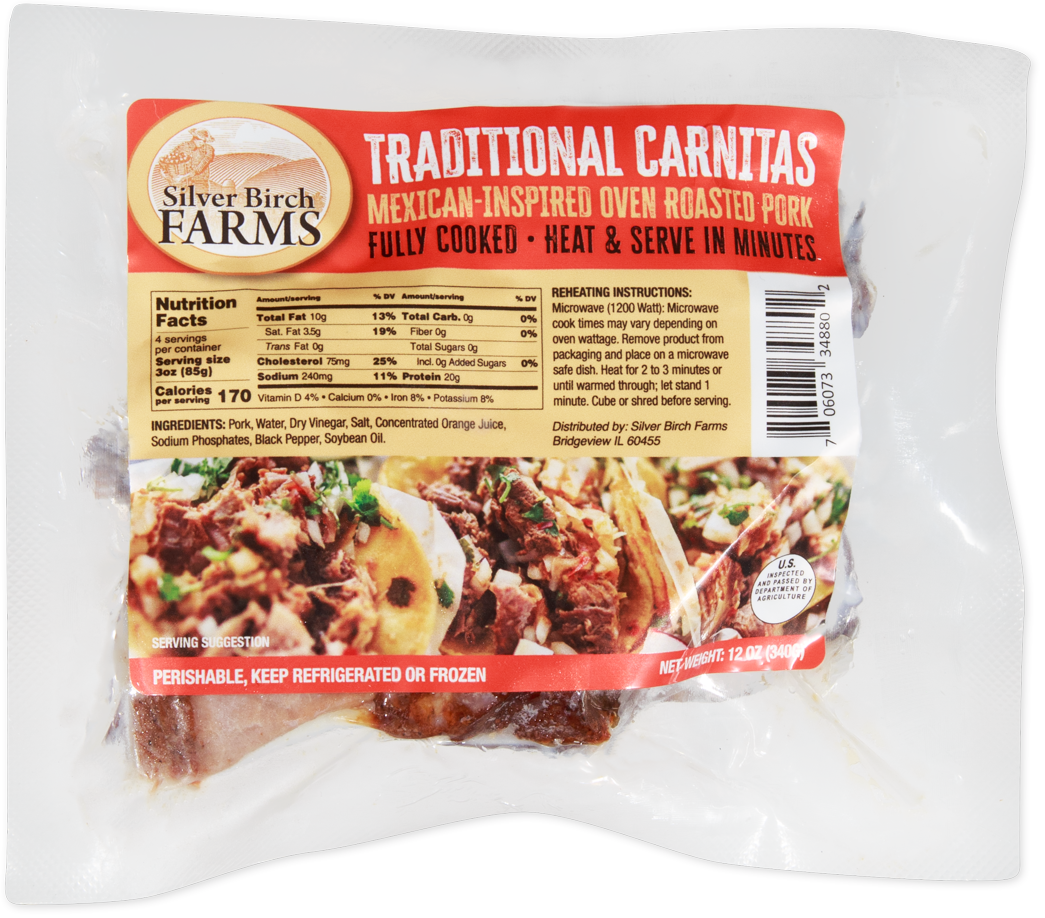 Silver Birch Farms Traditional Carnitas
