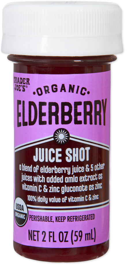Organic Elderberry Juice Shot