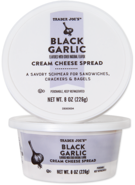 Black Garlic Cream Cheese Spread