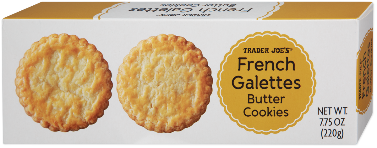 French Galettes Butter Cookies
