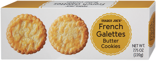 French Galettes Butter Cookies