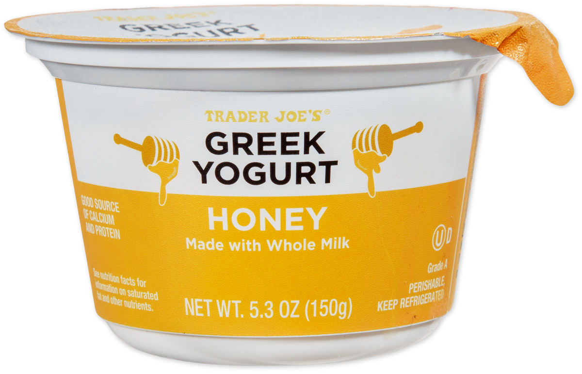 Greek YogurtHoney Made with Whole Milk