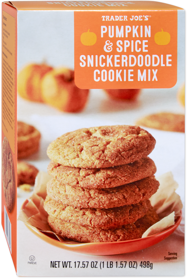 Pumpkin & Spice Snickerdoodle Cookie Mix