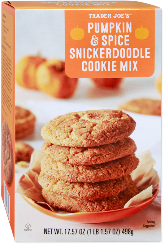 Pumpkin & Spice Snickerdoodle Cookie Mix