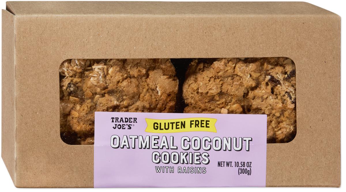 Gluten Free Oatmeal Coconut Cookies